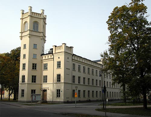 Gamla Kemikum vid Engelska parken. Foto Lars Andersson.